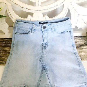 Light Wash Denim Skirt